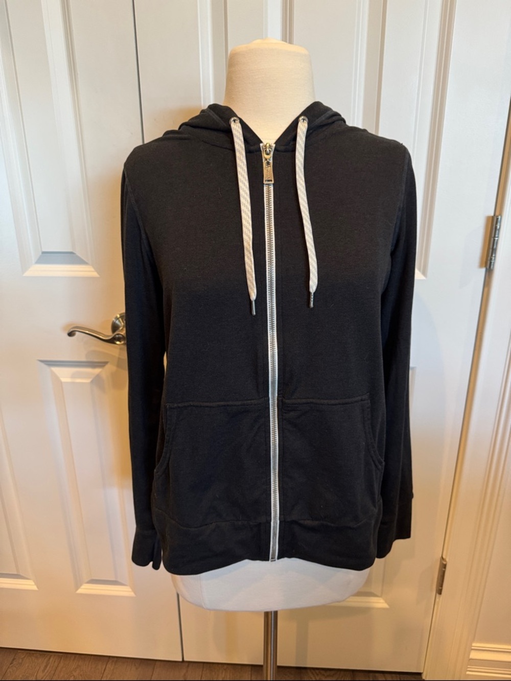Vuori Black Halo Performance Zip-Up Hoodie
